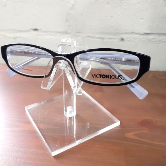 NEW Victorious, Eyeglass frame, Prescription-ready lavender glasses, 51-16-135 - Picture 1 of 6